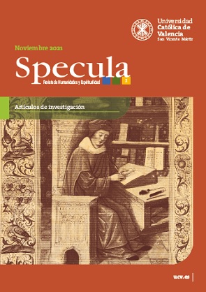 				Ver Núm. 2 (2021): Specula. Revista de Humanidades y Espiritualidad. noviembre 2021
			